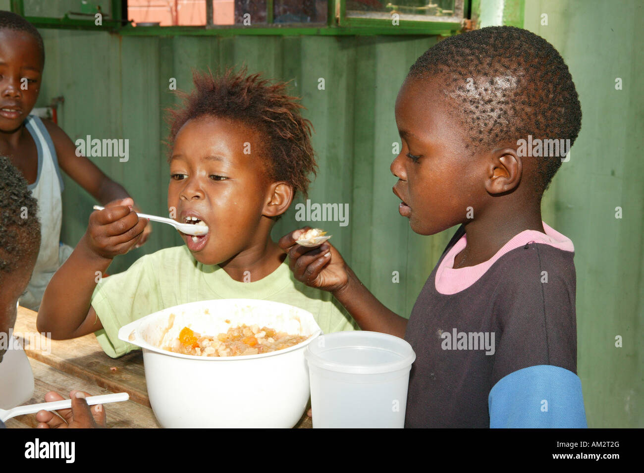 Meal distribution to children